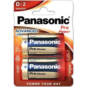 Baterii Panasonic Pro Power LR20, 2 bucati