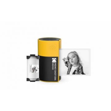 Camera foto instant Kodak Memo Shot ERA 2in1, 300 ppi, Monocrom (Galben)
