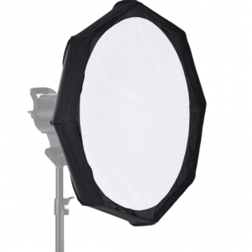 Generic Reflector Beauty Dish pliabil alb 120cm cu montura Bowens