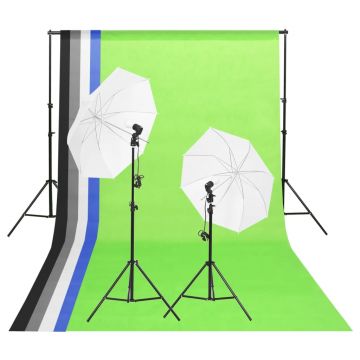 Gossi kit lumini studio foto, fundaluri şi umbrele