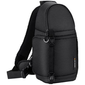 K&F Concept Rucsac foto K&F Concept Beta Messenger cu un singur umar, 10 litri, Negru