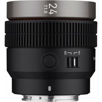 Obiectiv Samyang V-AF 24mm T1.9 Montura Sony FE (Negru)
