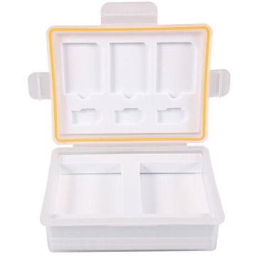 Patona Hard case Patona pentru carduri SD micro SD si 2xAcumulatori LP-E10 NP-W126 DMW-BLG10 EN-EL23 Li109-1908