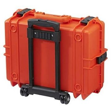 Plastica Panaro Hard case Orange MAX505S-TR cu roti pentru echipamente de studio