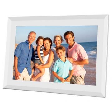 Rama foto digitala Sencor SDF 1091 W, Ecran IPS touch 10.1inch, Wi-Fi, 4.6GB Flash, Slot MicroSD, Difuzor (Alb)