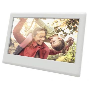 Rama foto digitala Sencor SDF 742 WH, Ecran IPS HD 7inch (17.8cm), Cititor carduri SD/SDHC/MMC, USB 2.0 (Alb)