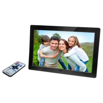 Rama foto digitala Sencor SDF 874 BK, Ecran IPS 8inch, 1280x800, Difuzor (Negru)