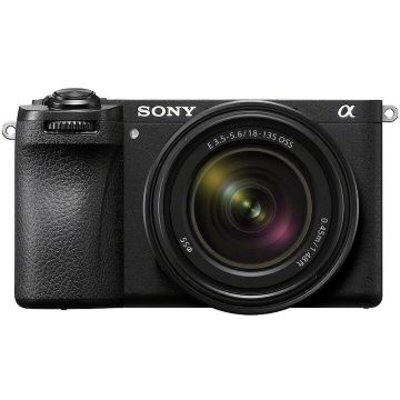 Sony Aparat foto mirrorless Sony A6700, APS-C, Rezolutie 26MP, 4K, AI, Stabilizare 5 axe, Obiectiv 18-135mm, Negru