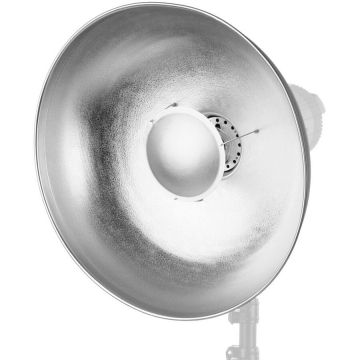 Visico Reflector Beauty Dish Visico silver 50.5cm - montura Bowens