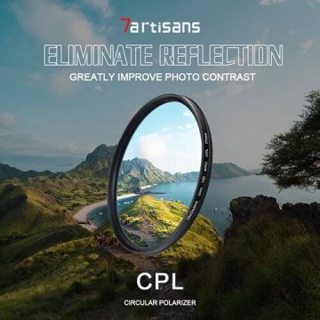 7Artisans Filtru Polarizare Circulara  7Artisans CPL 52mm