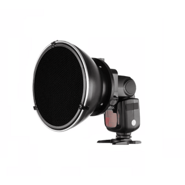 Falcon Eyes Beauty-dish FalconEyes cu grid honeycomb pentru blitz pe patina cu adaptor universal