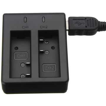Generic Incarcator dual USB compatibil SJCAM SJ4000