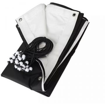 iShoot Panza Reflexie Absorbtie Lumina 6x6m iShoot UltraBounce White Black