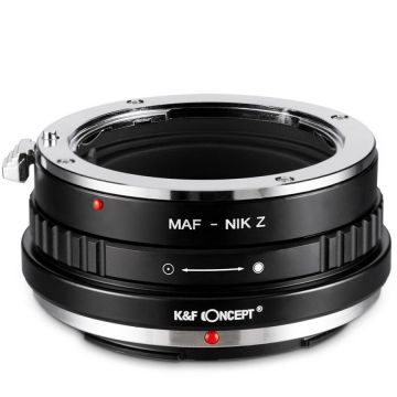K&F Concept Adaptor montura K&F Concept Minolta(AF)-Nik Z de la Sony Minolta A/ Sony A la Nikon Z6 Z7