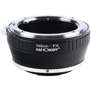 K&F Concept Adaptor montura K&F Concept NIK-FX II Nikon la Fujifilm FX