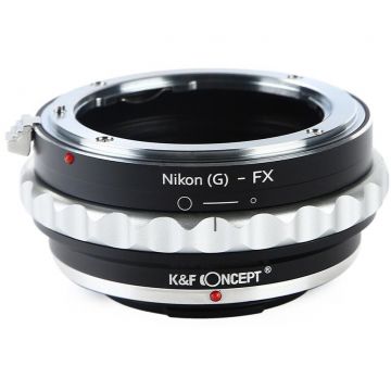 K&F Concept Adaptor montura K&F Concept  Nikon(G)-FX II de la Nikon G la Fuji X-Mount