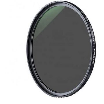 K&F Concept Filtru K&F Concept 0.6 (ND4) MC NANO-X 77mm cu tratament hidrofob Green Coated Japan Optics KF01.1176