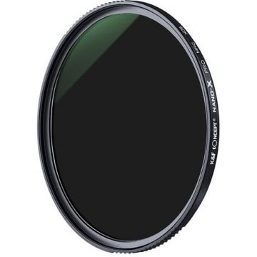 K&F Concept Filtru K&F Concept ND 0.9 (ND8) MC NANO-X 77mm cu tratament hidrofob Green Coated Japan Optics KF01.1185