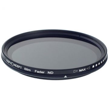 K&F Concept Filtru K&F Concept Variable Fader NDX 43mm ND2-ND400 KF01.1104