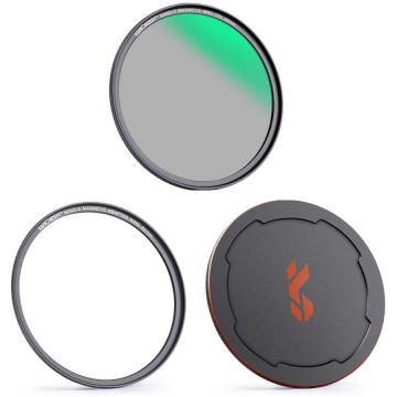 K&F Concept Filtru magnetic K&F Concept Nano-X CPL HD Waterproof cu adaptor 52mm si capac SKU.1710