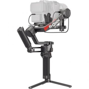 Kit Stabilizator DJI Ronin S4 Pro Combo 3 Axe, Ecran OLED, Bluetooth 5.1, 2.4GHz Radio/RF (Negru)