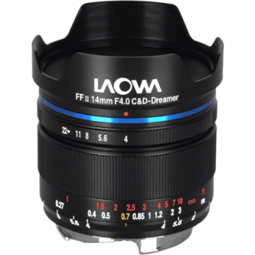 Laowa Obiectiv Manual Venus Optics Laowa 14mm f/4 FF RL Zero-D pentru Nikon Z-Mount