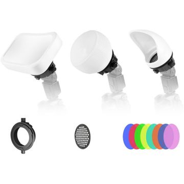 Lensgo LENSGO D1235 Silicon Diffuser pentru blitz speedlite.