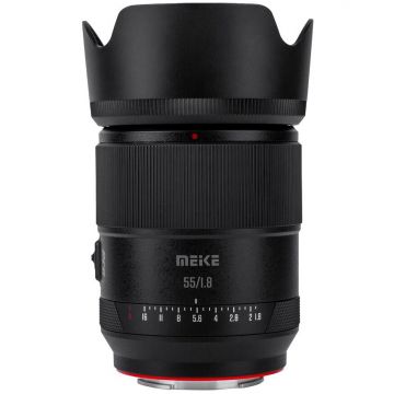 Meike Obiectiv AutoFocus Meike 55mm F1.8 Full Frame STM Portrait Sony E