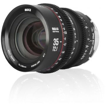 Meike Obiectiv manual Meike 35mm T2.1 S35 Cine pentru Canon EF