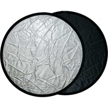 OEM Blenda rotunda 2in1 silver-black 110cm