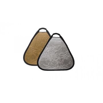 OEM Blenda triunghiulara cu maner gold-silver 60cm