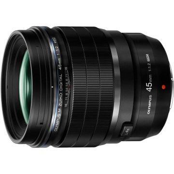 OLYMPUS Obiectiv aparat foto Olympus Om System M.Zuiko Digital, ED 45mm,  F1.2 PRO, Negru