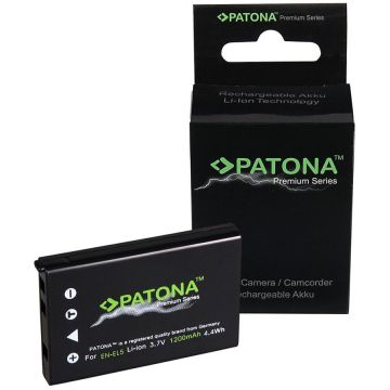 Patona Acumulator /Baterie PATONA Premium pentru Nikon EN-EL5 CoolPix 3700 4200 5200 5900 7900- 1165