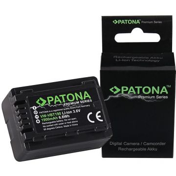 Patona Acumulator /Baterie PATONA Premium pentru Panasonic VW-VBT190 HC-V757 V777 VX878 WX979- 1258