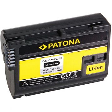 Patona ​Acumulator Patona EN-EL15 1600mAh compatibil Nikon-1135