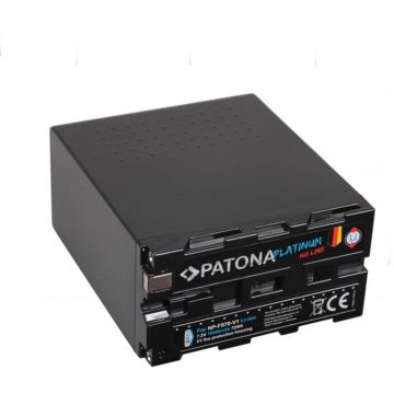 Patona Acumulator Patona Platinum NP-F950 NP-F960 NP-F970 10000mAh replace video SONY-1337