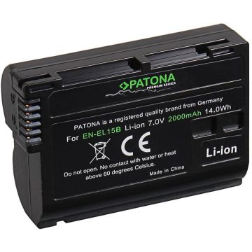 Patona ​Acumulator Patona Premium EN-EL15 EN-EL15B 2000mAh compatibil Nikon-1224