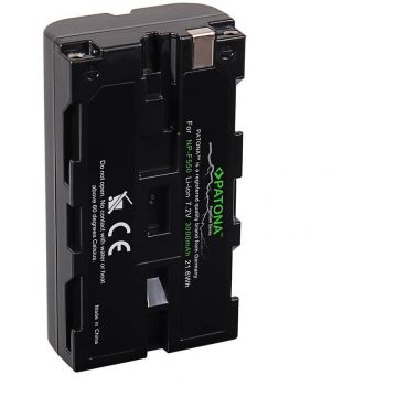 Patona Acumulator Patona Premium NP-F550 F330 F570 F930 F950 F960 F970 3000mAh replace Sony-1324