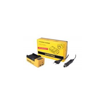 Patona Incarcator USB Synchron PATONA f. Canon NB12L NB-12L NB13L cu LCD - 4671