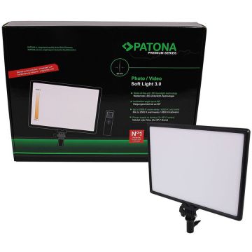 Patona Lampa LED Patona SL-288ARC cu temperatura reglabila 2500-8500K + telecomanda wireless-4292