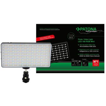 Patona Lumina foto si video LED PATONA premium cu 160 de LED-uri RGB-4290