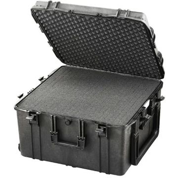 Plastica Panaro Hard case MAX615STR cu interior din bureti si troller