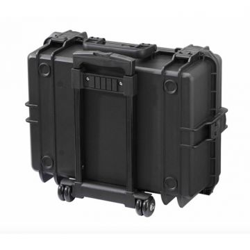 Plastica Panaro Hard case Negru MAX505CAMTR cu roti pentru echipamente de studio
