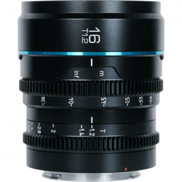 Sirui Sirui Cine Lens Nightwalker S35 16mm T1.2 RF-Mount Black