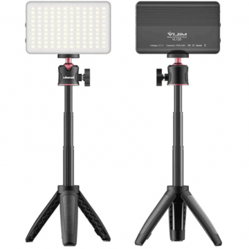 Ulanzi Kit Vlog VIJIM Mini Trepied 2xMT-08+2xLampa LED VL120