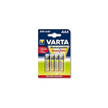 VARTA Pachet acumulatoare 4buc. Varta Ready2use NiMh 800mAh AAA