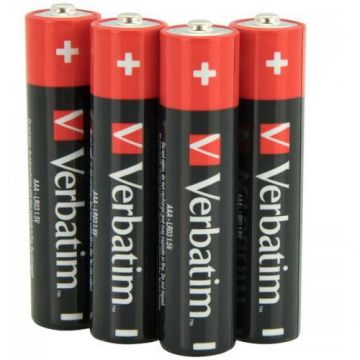 Verbatim Baterii Verbatim, Alkaline, AAA, 20 buc, 49876