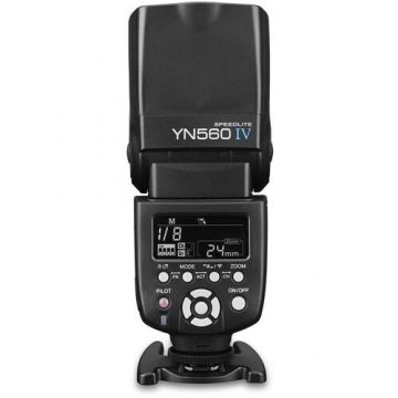Yongnuo Blitz Manual Speedlite wireless Yongnuo YN560 IV Negative Display cu master controller radio incorporat