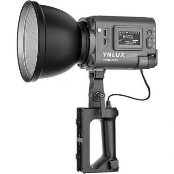 Yongnuo KIT Lampa Video LED Yongnuo LUX200WKITBC Handheld Daylight 5600K LED Monolight Kit Black