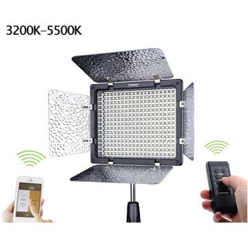 Yongnuo Lampa foto-video Yongnuo YN300 III, 300 LED-uri, CRI 95, temperatura de culoare ajustabila